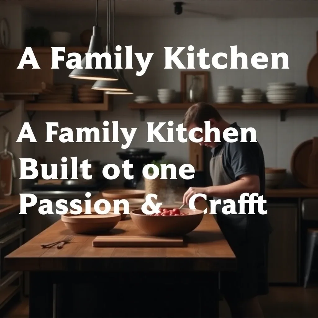 A Family Kitchen Built on Passion & Craft